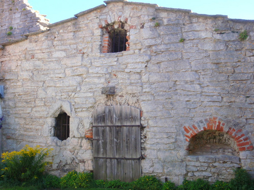 Visby city wall/fortress.